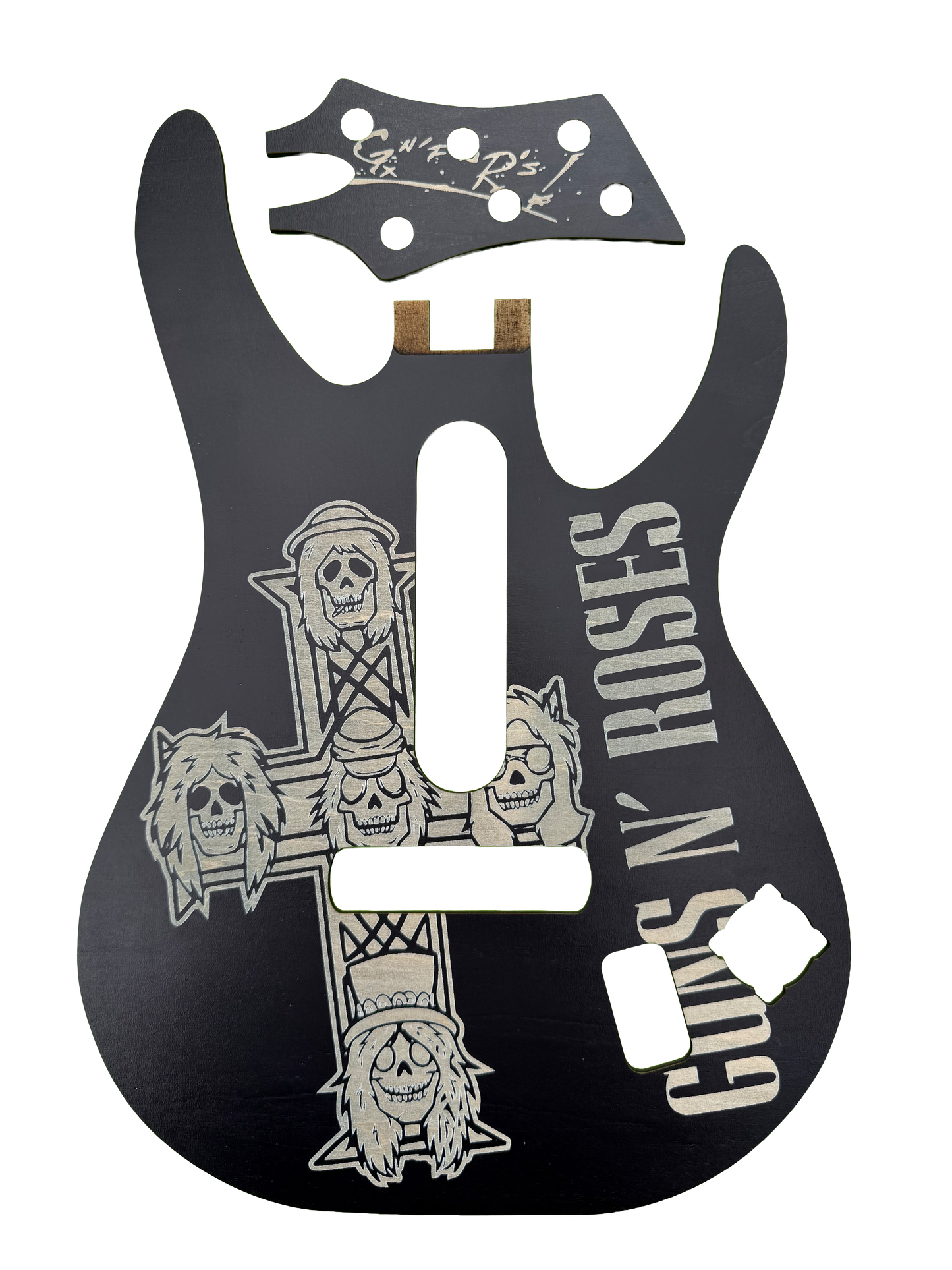 Guns N’ Roses (Black) - Skull Crucifix MagnaPlate Set